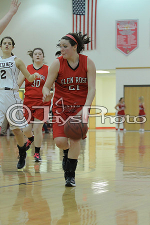 Glen Rose vs. Perryville Girls 3A District Tournament 2-20-2015 (©Justin Manning) JWM_073