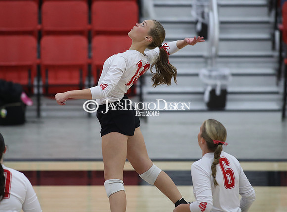 Cossatot River vs. Harding Academy (3A Volleyball South Regional Tournament) 10-22-24_JWM_0109