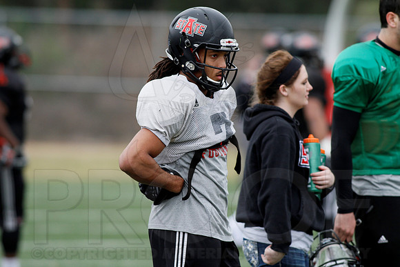 Arkansas State GoDaddy Bowl Practice 1-2-14 (©Justin Manning) JWM_0087