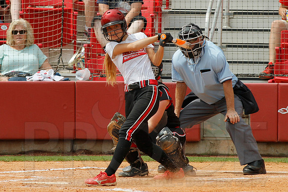 4A State Finals Softball Mena vs. Brookland 5-24-2014 (© Justin Manning) JWM_0305