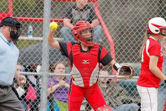 Harmony Grove @ Glen Rose softball 3-31-2014 (© Justin Manning) JWM_0094