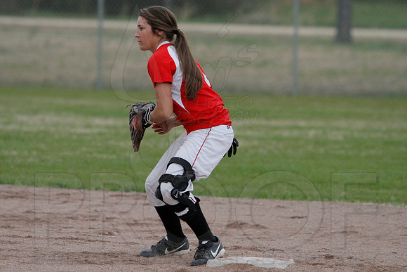 Harmony Grove @ Glen Rose softball 3-31-2014 (© Justin Manning) JWM_0136