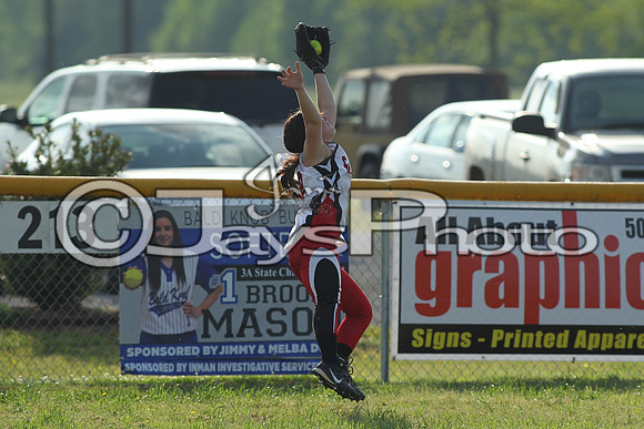 Glen Rose vs Harding Academy softball (Regionals) 5-8-2015 (©Justin Manning) JWM_0158