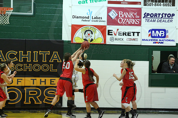 Harmony Grove @ Oauchita Sr Girls 11-13-2014 (©Justin Manning) JWM_0051