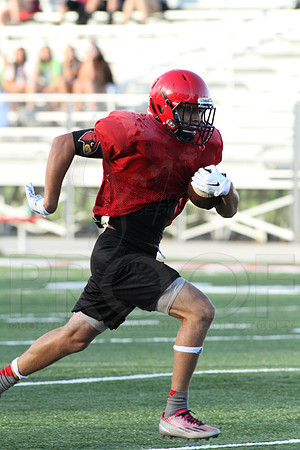 Harmony Grove Football Team Camp (Practice) 7-15-2014 (©Justin Manning) JWM_276