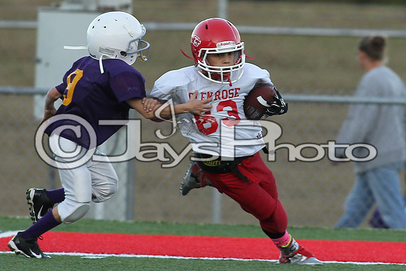 Poyen @ Glen Rose Peewee Football 10-19-2015 (©Justin Manning) JWM_0355