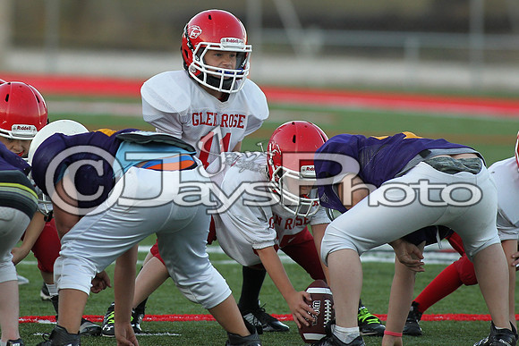 Poyen @ Glen Rose Peewee Football 10-19-2015 (©Justin Manning) JWM_0337
