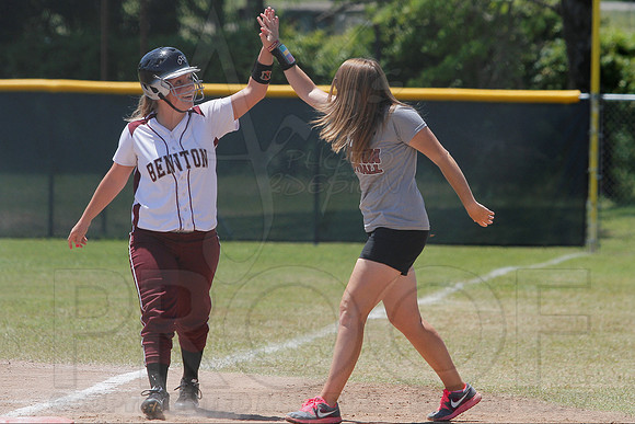 Benton vs. Mountain Home 6A State Softball Playoffs 5-11-13 (© Justin Manning) JWM0234