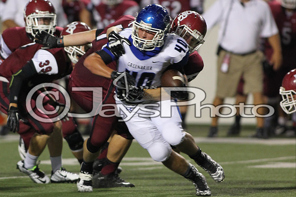 Beebe vs Greenbrier (103.7 The Buzz Kickoff Classic) 9-1-2015 (Scrimmage) 9-1-2015 (©Justin Manning) JWM_0041