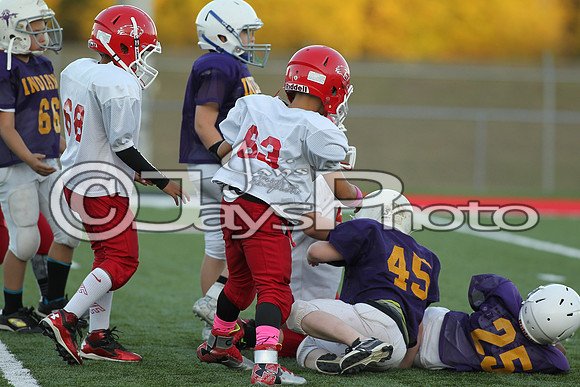 Poyen @ Glen Rose Peewee Football 10-19-2015 (©Justin Manning) JWM_0300