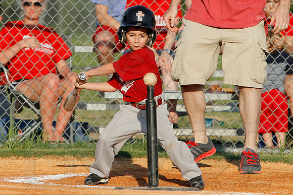 Phillies vs. Razorbacks 5-6 year old baseball 6-3-2014 (© Justin Manning) JWM_0175