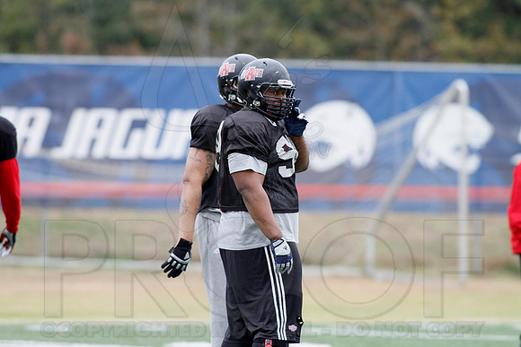 Arkansas State GoDaddy Bowl Practice 1-2-14 (©Justin Manning) JWM_0215