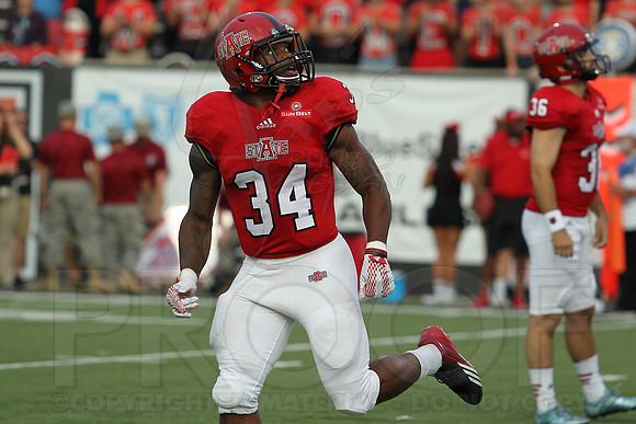Missouri State @ Arkansas State 9-19-2015 (©Justin Manning) JWM_0741