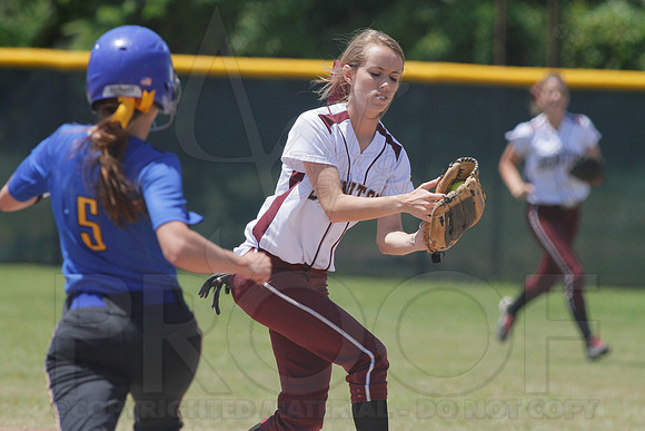 Benton vs. Mountain Home 6A State Softball Playoffs 5-11-13 (© Justin Manning) JWM0071