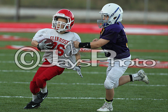Poyen @ Glen Rose Peewee Football 10-19-2015 (©Justin Manning) JWM_0323