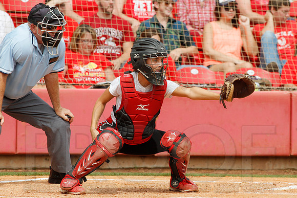 4A State Finals Softball Mena vs. Brookland 5-24-2014 (© Justin Manning) JWM_0202