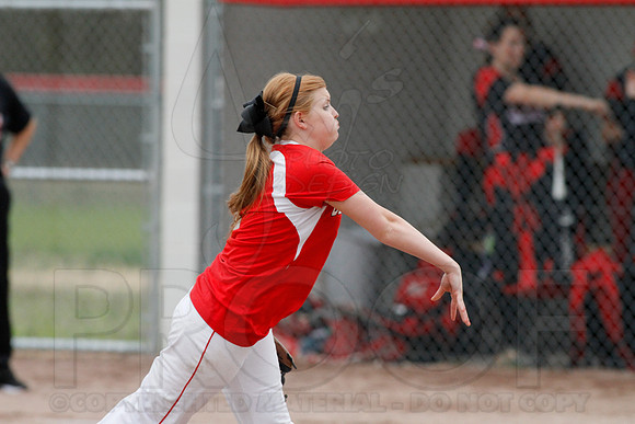 Harmony Grove @ Glen Rose softball 3-31-2014 (© Justin Manning) JWM_0021