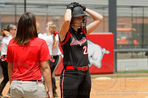 4A State Finals Softball Mena vs. Brookland 5-24-2014 (© Justin Manning) JWM_0457