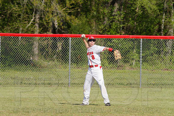 Mayflower @ Glen Rose baseball (Senior Night) 4-22-2014 (© Justin Manning) JWM_0153