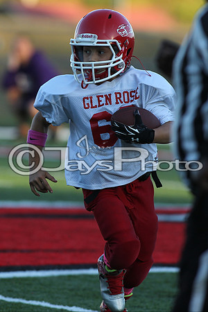 Poyen @ Glen Rose Peewee Football 10-19-2015 (©Justin Manning) JWM_0138