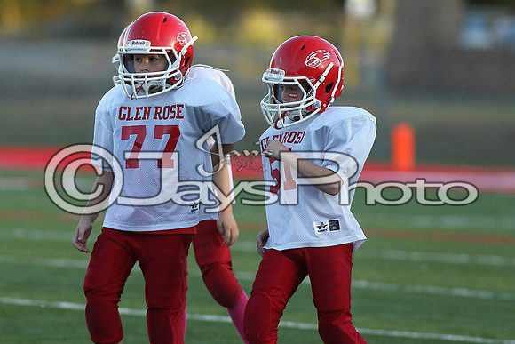 Poyen @ Glen Rose Peewee Football 10-19-2015 (©Justin Manning) JWM_0127