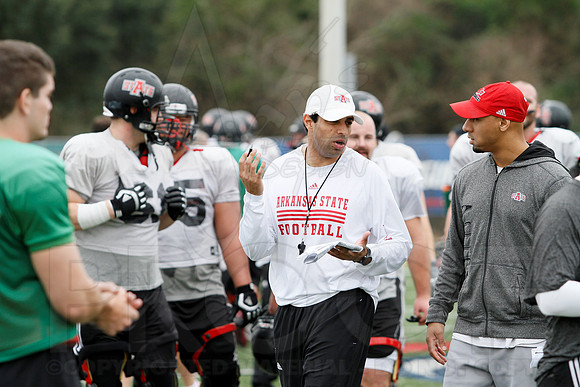 Arkansas State GoDaddy Bowl Practice 1-2-14 (©Justin Manning) JWM_0263
