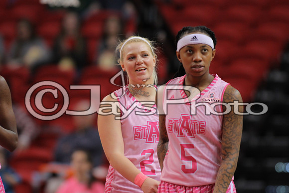 ULM @ Arkansas State Womans Basketball 2-21-2015 (©Justin Manning) JWM_560