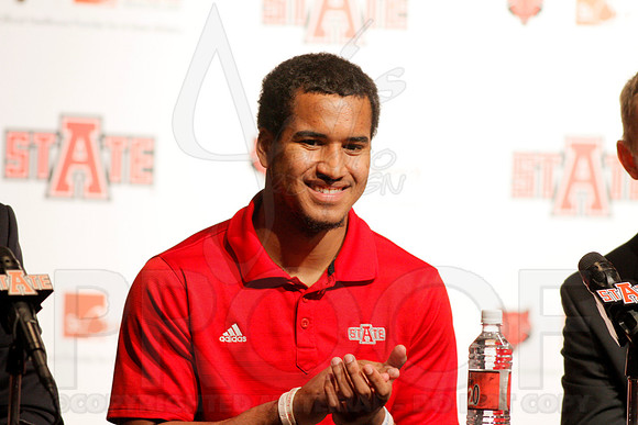 ASU Coach Blake Anderson Press Conference 12-19-13 (©Justin Manning) (©Justin Manning) JWM_0267