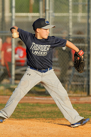 Thunder vs. A's 9-10 year old baseball 4-22-2014 (© Justin Manning) JWM_0075