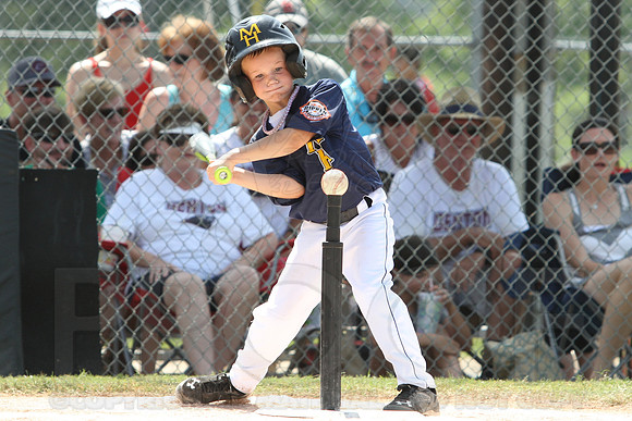 Benton vs. Mountain Home 5-6 year old All Stars 7-12-2014 (©Justin Manning) JWM_093