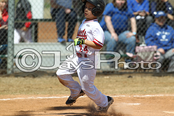 Arkansas Prospects vs. Bryant Hornets 8-9 year olds 3-29-2015 (©Justin Manning) JWM_0122