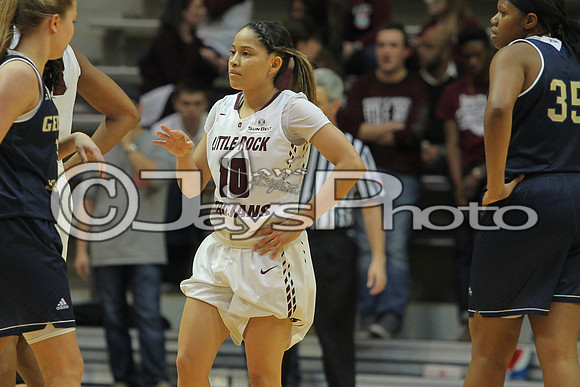 Georgia Southern @ AR-Little Rock Woman's 1-28-2016 (©Justin Manning) JWM_(0002