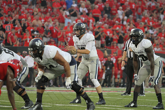 Utah State @ Arkansas State 9-20-2014 (©Justin Manning) JWM_258
