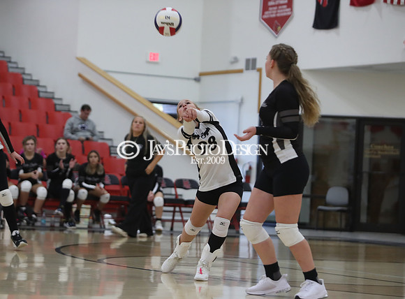 Cossatot River vs. Harding Academy (3A Volleyball South Regional Tournament) 10-22-24_JWM_0217