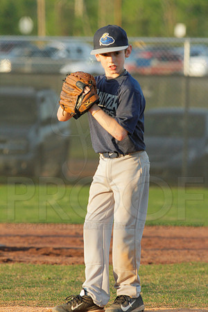 Thunder vs. A's 9-10 year old baseball 4-22-2014 (© Justin Manning) JWM_0093