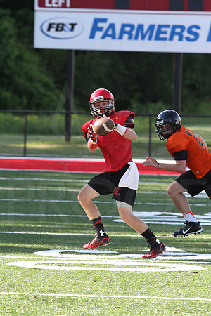 Harmony Grove Football Team Camp (Practice) 7-15-2014 (©Justin Manning) JWM_097