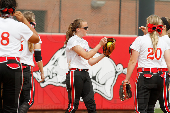4A State Finals Softball Mena vs. Brookland 5-24-2014 (© Justin Manning) JWM_0198