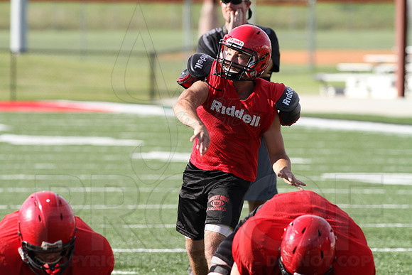 Harmony Grove Football Team Camp (Practice) 7-15-2014 (©Justin Manning) JWM_018