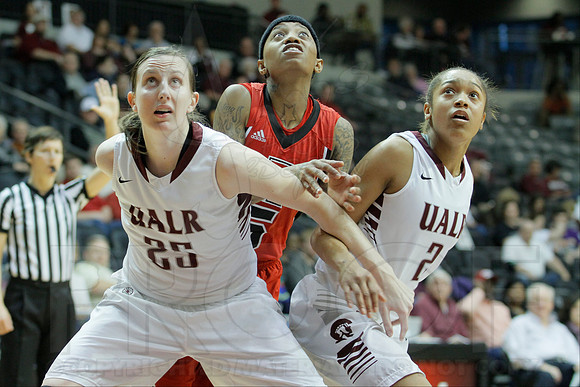 Arkansas State @ UALR Women's Basketball 3-1-2014 (© Justin Manning) JWM_0465