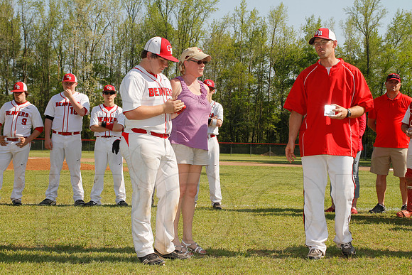 Mayflower @ Glen Rose baseball (Senior Night) 4-22-2014 (© Justin Manning) JWM_0039