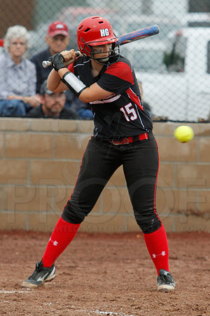 Rose Bud vs. Harmony Grove Regional Softball 5-9-2014 (© Justin Manning) JWM_0139