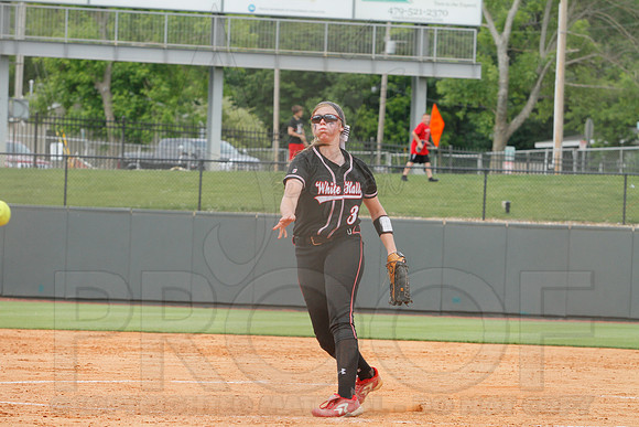 5A State Softball Finals Vilonia vs. White Hall 5-23-2014 (© Justin Manning) JWM_0132