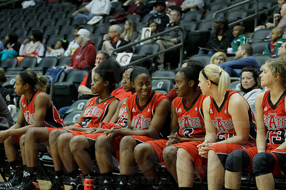 Arkansas State @ UALR Women's Basketball 3-1-2014 (© Justin Manning) JWM_0612