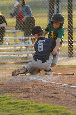 Thunder vs. A's 9-10 year old baseball 4-22-2014 (© Justin Manning) JWM_0120
