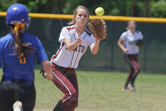 Benton vs. Mountain Home 6A State Softball Playoffs 5-11-13 (© Justin Manning) JWM0070
