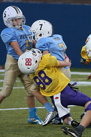 Catholic @ Pulaski Academy (Peewee) 10-14-2014 (©Justin Manning) JWM_0011