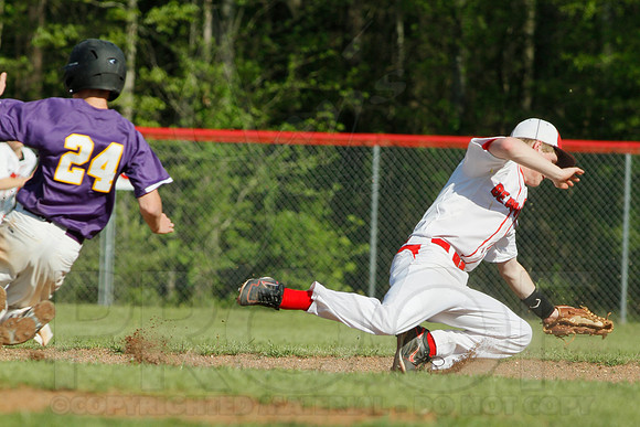 Mayflower @ Glen Rose baseball (Senior Night) 4-22-2014 (© Justin Manning) JWM_0249