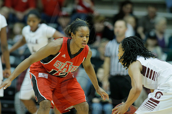 Arkansas State @ UALR Women's Basketball 3-1-2014 (© Justin Manning) JWM_0547