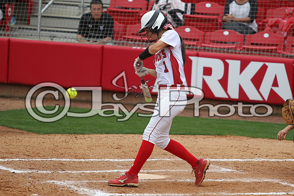4A State Softball Finals Bauxite vs. Mena 5-22-2015 (©Justin Manning) JWM_0429