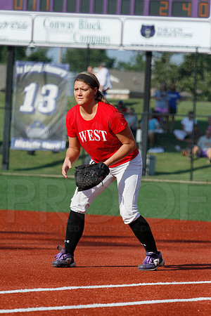Arkansas High School Softball All-Star game 6-24-2014 (© Justin Manning) JWM_0359